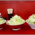 ラーメン二郎  - 少なめ・小・大（2013/3）