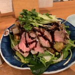 味工房まんま - 黒毛和牛ローストビーフサラダ