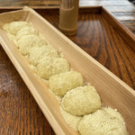 しげの屋 - 力餅きなこで