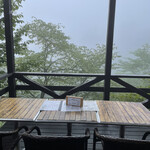 Shigeno Ya - 露台座位，今天看不清楚！