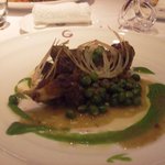 リストランテ G - 仔羊とグリーンピース