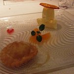 リストランテ G - オレンジのセミフレッドとセバダス