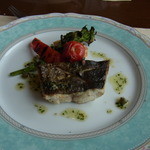 アチェーロ - 20130331）主菜。鰆のソテー