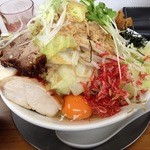 ラーメン専科 竹末食堂 - ＳＰＥＣＩＡＬのまぜそば。名前がホタテラブジャンキー