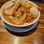 本気の焼豚 プルプル食堂 - 本気 炙りチャーシュー そば？1200円