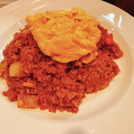 純米酒とお出汁 雲母 - 雲母的ニンニクエビめし