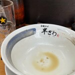 中華そば 半ざわ - 完飲完食