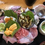 魚心亭 - プレミアムおまかせ丼