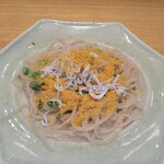 Sobagami - からすみとシラスの蕎麦