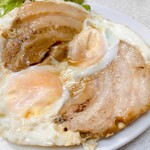 ゆたか食堂 - 築地の城内に通ってた頃、八千代のチャーシューエッグ様食べたなあ・・