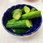 ゆたか食堂 - 胡瓜浅漬け