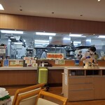 カフェ ダイニング 仲宿 - 厨房カウンター
