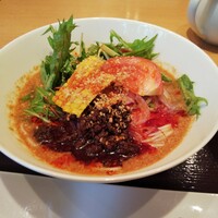 みこころ 無添加チャイナ935 - 冷やし担坦麺。辛さ&痺れはほとんど無い。