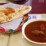 インド料理 ナジィル - ナン＆ビーフパヤニハリ