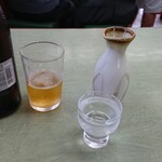 福寿庵 - ビールと鶴齢