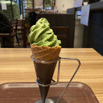 Kafe Waraku - 抹茶ソフトクリーム