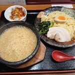 Shinshindou - 伊勢海老つけ麺（塩）& かつおめし