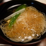 柳生の庄 - 煮麺たたみいわし