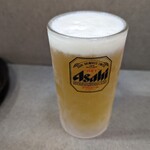 お食事処一 - 生ビール小（スーパドライ）350円