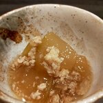 手打ちそば 柚楽 - 冬瓜のそばろ煮