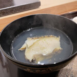 あま木 - 肉厚鮑！適度な弾力！美味しいね。