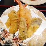 海舟 - 天ぷらは海老と野菜