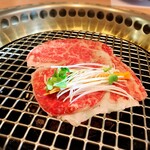 札幌焼肉 和牛いしざき - サーロイン薄切り肉