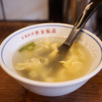 紫金飯店 - セットの中華スープ