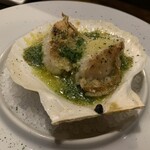 MILLE FIORI - 殻付きホタテのガーリックバター焼き