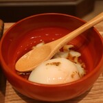 肉汁餃子のダンダダン - 温泉玉子