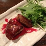 七輪酒家 Q 松本店 - フォアグラ、ベリーソース