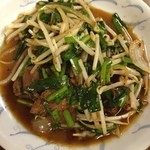 豊田屋 - レバニラ炒め