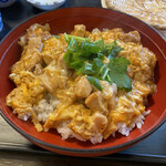 いな穂 - 親子丼←炭火の香りが堪らない