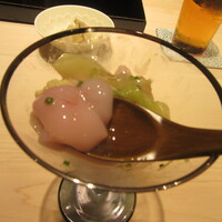 鮨 昇 - 白子はピンク色