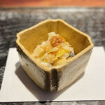 きう - うなぎ白焼き、新玉ねぎ、筍、黄韮