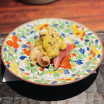 きう - 北寄貝、うるい、浜防風 酢味噌