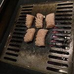 北海道焼肉 北うし - ミノ（お品書きにはありません）