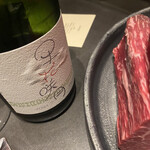 北海道焼肉 北うし - 最初のカンパイワインが逸品でした♪