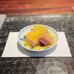 きう - トロ漬け 自家製からすみ