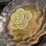 北海道焼肉 北うし - 〆の冷麺　こちらもスープのレベルが高すぎ。