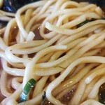 家系ラーメン王道 神道家 - 王道家な麺。