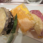 野菜割烹 あき吉 - お野菜の天ぷら