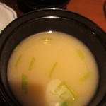 野菜割烹 あき吉 - お味噌汁