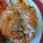 京町クロケットファミリー - クリームコロッケの中は