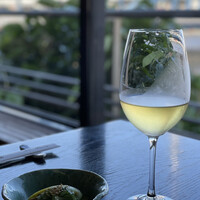 駒形前川 浅草本店 - お店の方が超絶おススメしてくれた白ワイン。美味。