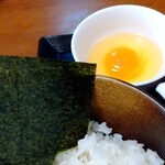 中華そば　金ちゃん - 卵かけご飯