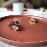 RISTORANTE＆BAR EVOLTA - ◆香川産オリーブ地鶏　マッシュルームビスク・・これ美味しい。^^