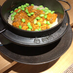 すずきの - 新生姜と塩水雲丹にどーーーんと茗荷ご飯