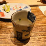 日本橋 蕎ノ字 - ☆浅利と昆布出汁。