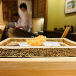 日本橋 蕎ノ字 - ◎桜えびかき揚げの甘みと香ばしさは何とも言えない美味さ。